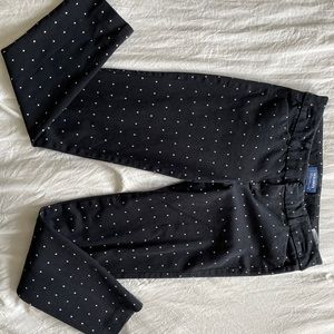 Polka dot Capri slacks